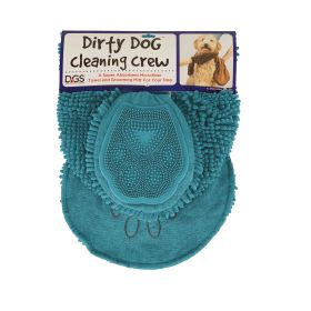 Advanced Microfiber Dog Shammy – Quick-Dry Technology (Color: Pacific Blue)