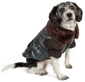 Metallic Insulated Dog Jacket – 3M Thinsulate (size: small)