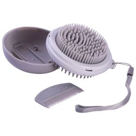 3-in-1 Travel Grooming Set – Pocket-Sized (Color: Grey)
