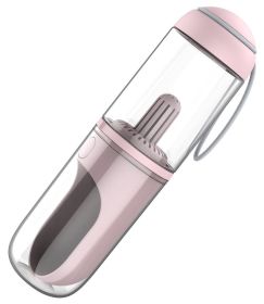 Handheld Travel Water Feeder – Filtered System (Color: Pink)