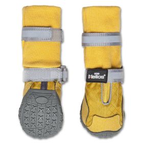 High-Ankle Outdoor Dog Boots – Premium Grip (Color: Yellow, size: medium)
